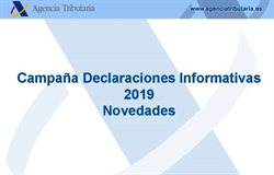 Presentación campaña Declaraciones Informativas 2019 de la AEAT