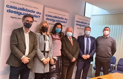 Reunión con la Directora Xeral de Relacións Laborais, Elena Mancha