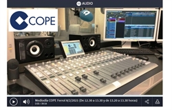 Tertulia radiofónica en Cadena Cope (08/02/2021)