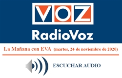Tertulia radiofónica en Radio Voz (24/11/2020)