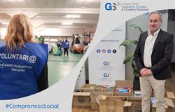 Entrega de quilos de axuda para o Banco de Alimentos Rías Altas