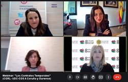 Nota de prensa: "Jornada: Los contratos temporales:"