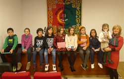 Entrega de premio IX Concurso de Dibujo