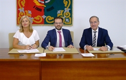 Firma de convenio de colaboración con Labore Despachos & Coworking, S. L.