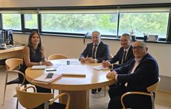 Reunión institucional con la Secretaria Xeral de Emprego e RRLL