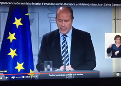 Comparecencia del Ministro de Justicia D. Juan Carlos Campo Moreno