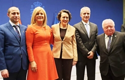 Toma de posesión de D. Ricardo Gabaldón, Presidente do Consello Xeral de G.S.