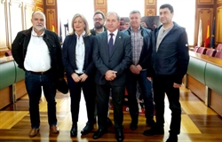 Recepción del Alcalde de Monforte de Lemos