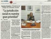 Nota de prensa en el diario "La Opinión" (27/08/2020)