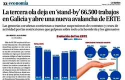 Nota de prensa no diario "La Opinión" (29/01/2021)