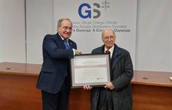 El Colegio homenajea al compañero Francisco López García