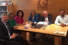 Reunión coa Directora Xeral de Familia, Infancia e Dinamización Xeográfica