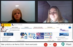 Nota de prensa: Taller práctico de Renda 2020. Nivel avanzado