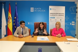 Reunión ca Directora Xeral de Relacions Laborais en Ourense