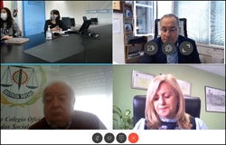 Reunión do noso Colexio coa Consellería de Emprego e Igualdade.