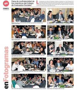 Reportaje fotográfico "Cena Confraternidad 2017" (El Ideal Gallego)