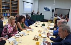 Almorzo Foro Social "Violencia de Xénero" (Consello Xeral)