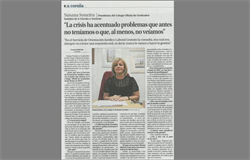 Entrevista publicada no xornal "La Opinion" o 25/04/2018