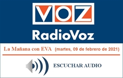 Tertulia radiofónica de nuestra Presidenta en Radio Voz (09/02/2021)