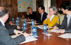 Reunión con la Subdelegación del Gobierno en A Coruña