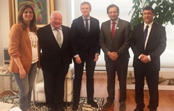 Reunión con la Vicepresidencia de la Xunta de Galicia