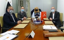 Reunión de traballo con Mapfre e da Comisión Permanente