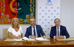 Firma de convenio de colaboración con Caixabank, S.A.