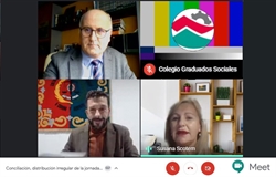 Nota de prensa: "Jornada sobre conciliación, distribución y registro de jornada"