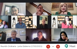 Reunión Ordinaria de la Junta de Gobierno (febrero 2021)