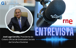 O Colexio alerta en RNE do colapso por notificacións da Seguridade Social