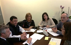 Reunión coa Facultade de Relacións Laborais de Santiago