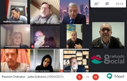 Reunión Ordinaria de la Junta de Gobierno (marzo 2021)
