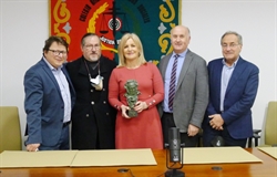 O cineasta Xose Zapata visita o Colexio de Graduados Sociais