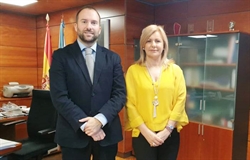 Reunión co Xefe Provincial de Trafico en Ourense